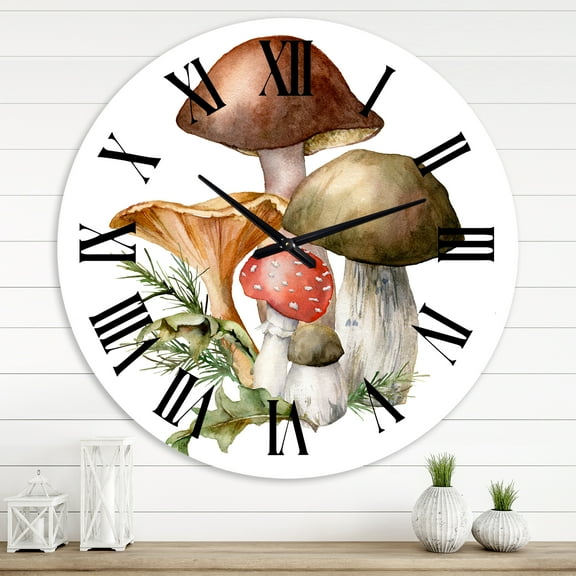 Designart 1 in Traditional Wall Clock