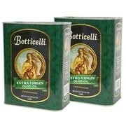 Botticelli Premium Extra Virgin Olive Oil 2L (67.6oz Tins), 2 Count