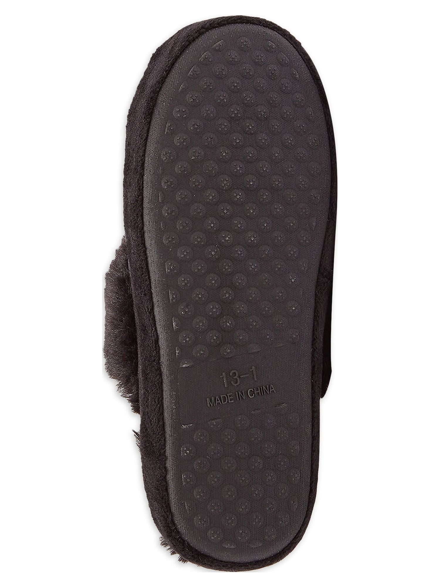 Justice Little & Big Girls Slip-on Scuff Slippers, Sizes 13-6