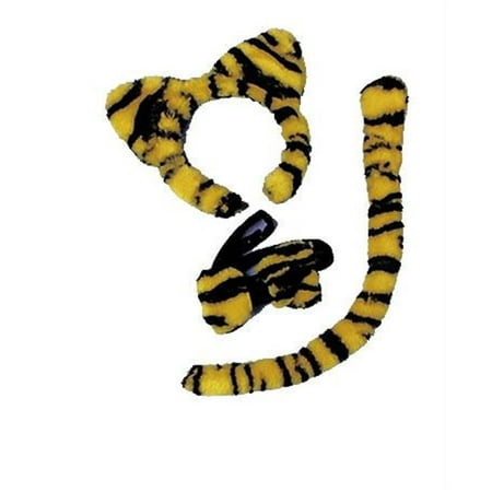 Costumes For All Occasions Bb211 Tiger Kit Ears Tail Collar
