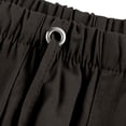 thumbnail image 5 of Pants for Men Relaxed Fit Cotton Linen Trousers Mens Oversized Summer Beach Pants Casual Straight Loose Fit Pockets Gray M, 5 of 5