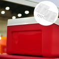 thumbnail image 4 of HEALEEP 2Pack Folding Support Hinge White Plastic Hinges Reliable For Camping, 4 of 8