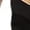 Gold, variant on One Shoulder Sequin Sparkly Tops for Women Ruched Asymmetrical Glitter Tops Iridescent Green XXL