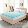 thumbnail image 4 of COMFORZEN® 7,6 cm (3 po) Surmatelas en Mousse à Mémoire Fusion De Gel D, 4 of 5