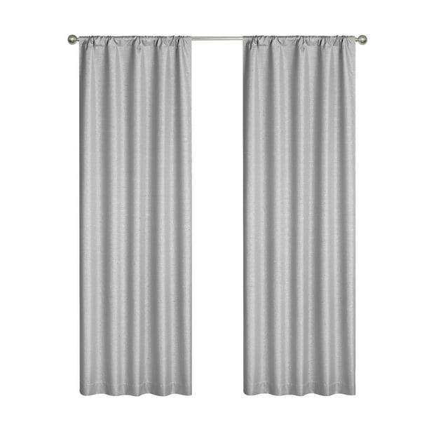 Your Zone Kids Solid Sparkle Room, Sparkle Curtain Panels