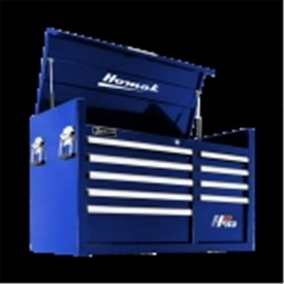 41 in. H2Pro Series 9 Drawer Top Chest, Blue