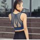 thumbnail image 4 of Ropa interior deportiva transpirable que absorbe los golpes para mujer, hermosa espalda, sujetador para correr, fitness, ropa exterior, estilo chaleco, sujetador de yoga sin montura, 4 of 5