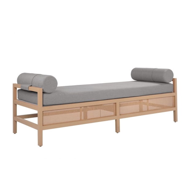 Chaise lounge Orozco - Gris GAIA Contemporáneo