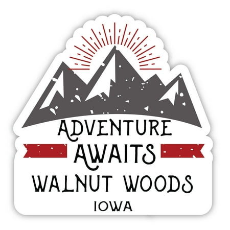 

Walnut Woods Iowa Souvenir 4-Inch Magnet Adventure Awaits Design