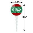 thumbnail image 6 of Feliz Navidad with Deer Merry Christmas Cupcake Picks Toppers Decoration Set of 6, 6 of 6