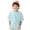 Light Blue, variant on Ymyiu Toddler Clothes for Boys Boys Short Sleeve Shirts Kids Loose Fit Crewneck Tops Casual Summer Basic Tee 5T 6T,(Black 5-6 Years)