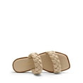 thumbnail image 3 of DREAM PAIRS Women's Braided Sandals Slip on Slides Two Straps Square Toe Dressy for Summer, 3 of 4