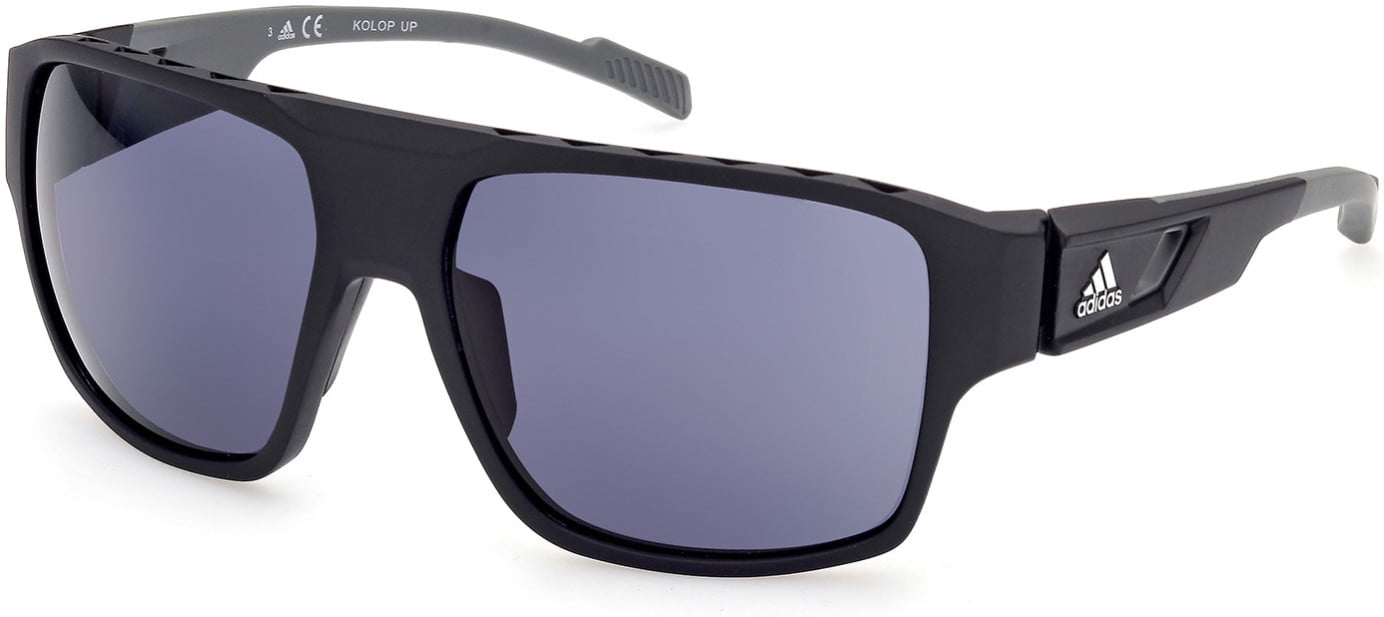 ADIDAS SP0046 02A Matte Black Smoke 59 mm Men's Sunglasses