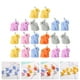 thumbnail image 3 of 20pcs Encantos de Conejito de Pascua Charmas de animales de resina Joyería Hacer encanto de conejo colgante, 3 of 4