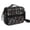 Basketball and Splash, variant on Basketball and Trophy White Pattern Insulated Lunch Bag with Shoulder Strap and Bottle Holder,Bento School Lunch Bag Box,11x9.5x3.5 Inches