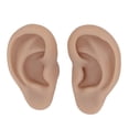 thumbnail image 2 of Artificial Ear Model, Easy Use Silicone Ear Model Reusable Simulation Soft  For Earrings Display For Ear  Exercise Light Skin Color,Medium Skin Color,Deep Skin Color, 2 of 8