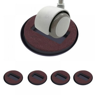 10PCS Wheel Stoppers for Rolling Furniture Feet Floor Protectors, 2 Inch  Office Chair Wheel Stopper, Felt Furniture Caster Cups for Hardwood Floors,  Anti-Scratch, Stop Chair from Rolling, Black : : Home