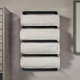 thumbnail image 1 of BESTYASH Organizador De Toallas Para Negro De Hierro Con Cinco Niveles Para Almacenamiento En Pared, 1 of 8