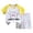 04 Yellow, variant on KKBOTIVE Boys 5t Clothes Sets Color Block Collared T Shirt Top and Shorts Pants Set Kids 2pcs Summer Outfits Set, Light Green Size: 18-24 Months