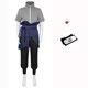 thumbnail image 3 of Traje de Cosplay de Sasuke de Anime para hombres mayores y niños, disfraz de Halloween, disfraz de cómic Uchiha, traje de actuación en el escenario, 3 of 5