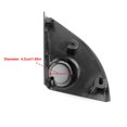 thumbnail image 4 of Reemplazo de modificación negra de la cubierta del altavoz de agudos del coche de 2 piezas para RAV4 2014-2019, 4 of 8