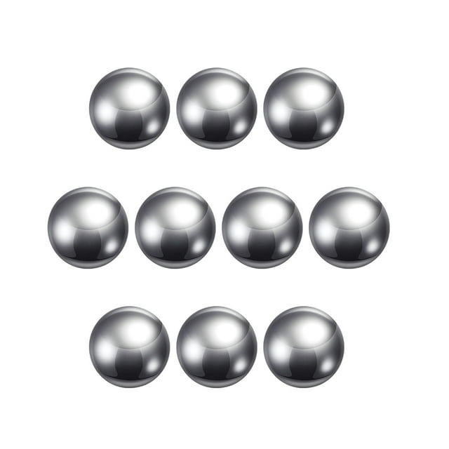 Unique Bargains Billes de Roulement en Acier au Carbone 22 mm Polies avec Précision, Lot de 10