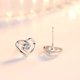 thumbnail image 1 of ATHENA Joyería Moissanite Plata Perla Original 925 Diamante Pendientes De Tuerca Mujeres M019 Gao Jiahui unisex, 1 of 2