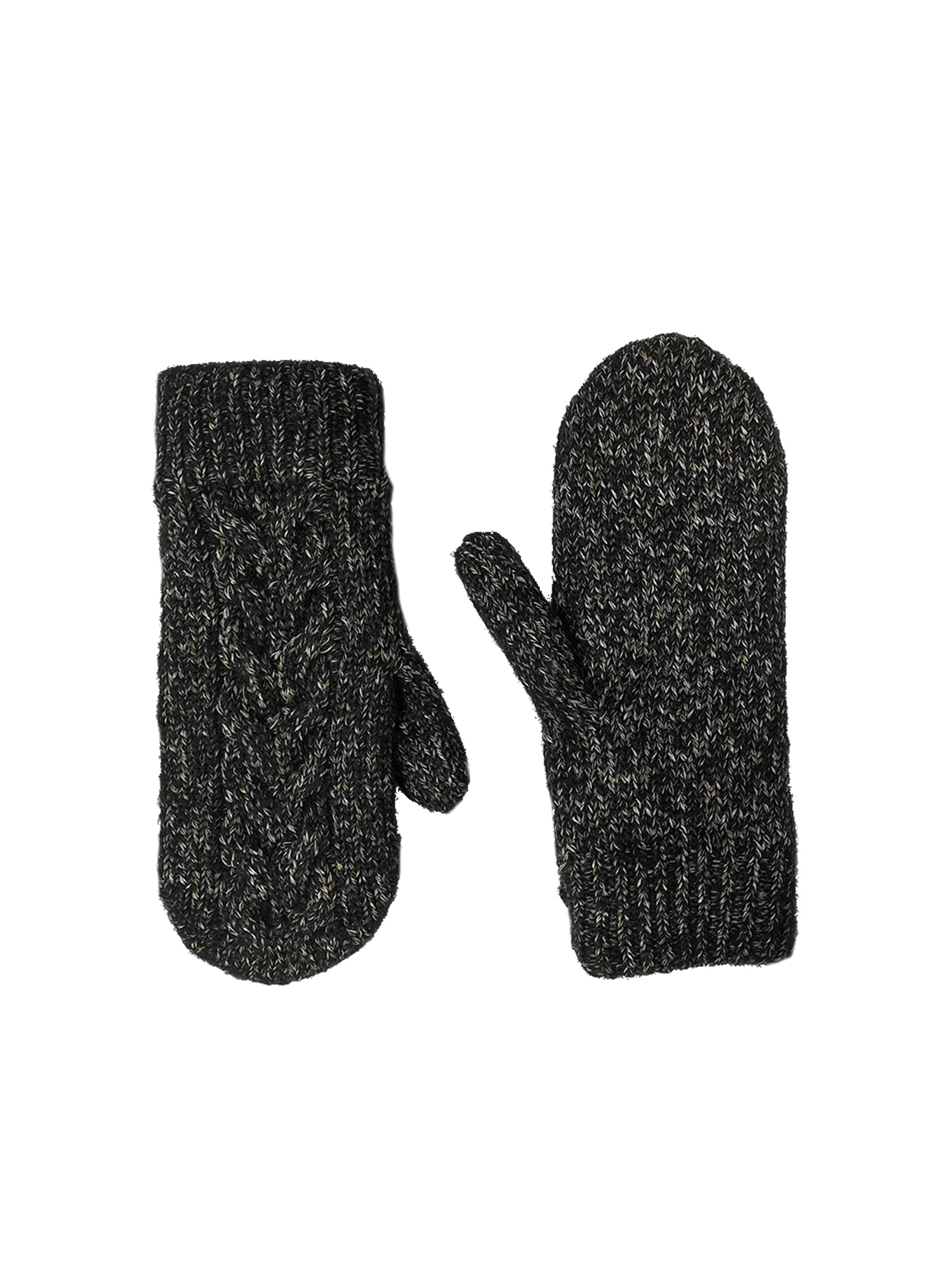 Time and Tru Women's Cable Knit Mittens
