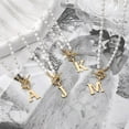 thumbnail image 3 of TINGN Dainty Initial Pearl Necklace for Women, Fresh Water Pearl Necklace Gold Jewelry for Women, 3 of 5