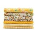 thumbnail image 2 of Lote de 3 tipos de 7 piezas de tela de algodón de 50 x 50 cm, cuadrados surtidos precortados para ropa de cama., 2 of 14