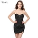 thumbnail image 2 of Corsés debajo del busto para mujer Bustier Stripe Vintage cintura Cincher Bodyshaper chaleco con falda, 2 of 6