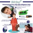 thumbnail image 2 of Detector de enuresis para orinarse en la cama, Wet-Stop 3, verde, para niños o niñas, 2 of 6