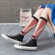thumbnail image 5 of Balery Retro Bow Calcetines novedosos Calcetines deportivos Calcetines hasta la rodilla Calcetines de algodón Calcetines originales y geniales, 5 of 6