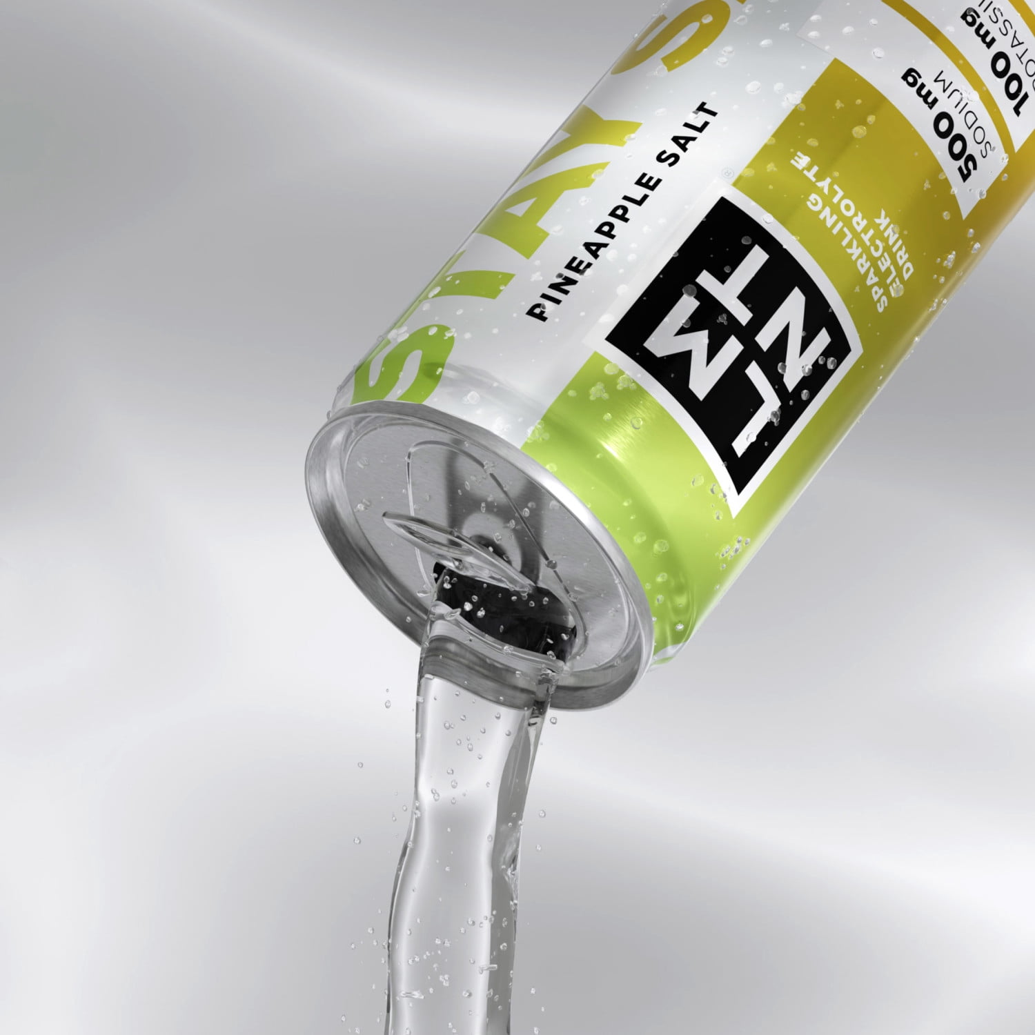 LMNT Sparkling Electrolyte Drink - Pineapple - 4pk / 12 fl oz Cans