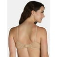 thumbnail image 2 of No Boundaries Women's Demi Underwire T-Shirt Bra with Sugarcup, Sizes 34A-40DD, 2 of 4