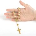 thumbnail image 4 of 20PCS Rosaries Bracelets Baptism Rosary Party Favors Baptism Favor Bracelet Cross Rosaries Christening First Communion Gift, 4 of 5
