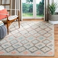 thumbnail image 2 of SAFAVIEH Kilim Mendoza Geometric Floral Area Rug, Beige/Gold, 9' x 12', 2 of 5