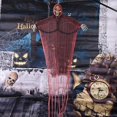 thumbnail image 1 of Halloween Decortion Horror Gauze Skull Head Hanging Ornaments Photo Props Kids Cosplay Party Halloween Bar Outdoor Ghost Decor Afortunado Sencillez, 1 of 5