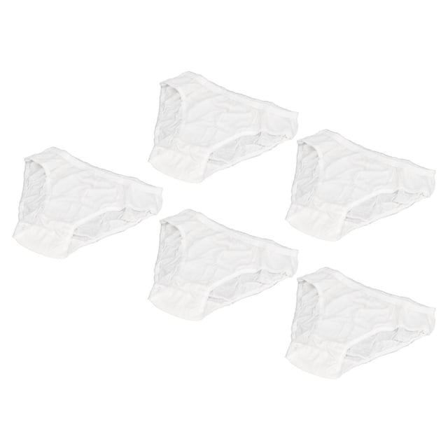 5Pcs Women Disposable Underwear Pure Cotton Maternity Disposable Underwear For Traveling