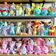 thumbnail image 4 of 20cm Pokemon Jigglypuff Clefairy Plush Doll Pokémon Wigglytuff Mew Plush Toy Japan Anime Lickitung Slowking Plushie Kids Gift, 4 of 5