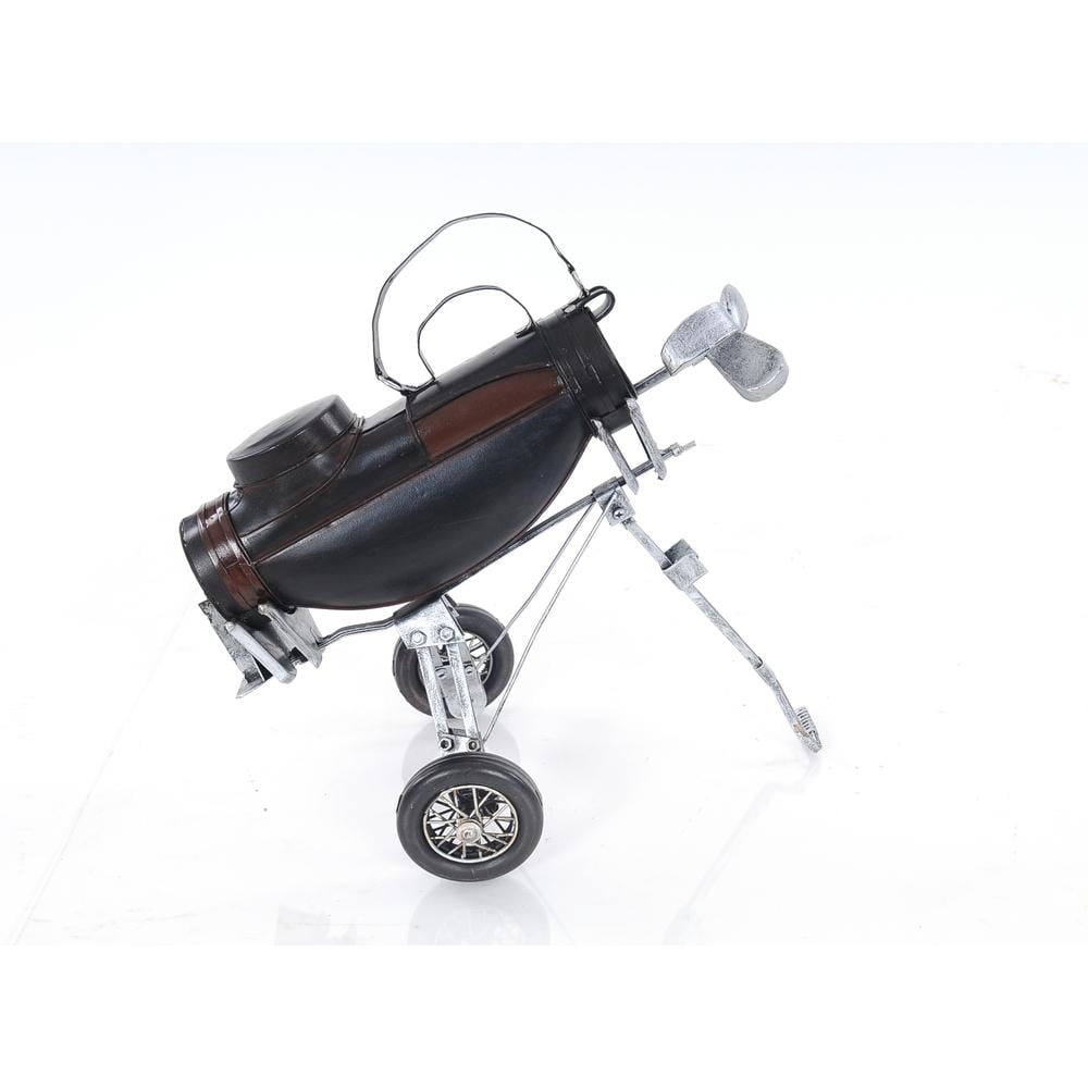 6.5" x 8" x 10" Black Golf Bag