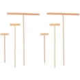 thumbnail image 3 of OUNONA 6 pcs  Zen Sand Rakes Wood Rakes Tool Miniature Meditation Zen Garden Tool Tabletop Ornament Garden Desktop Sandbox Kits 18. 20X11. 40X0. 70cm, 3 of 8
