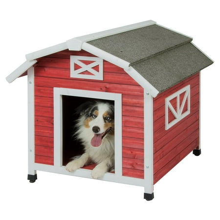 Red Barn Dog House