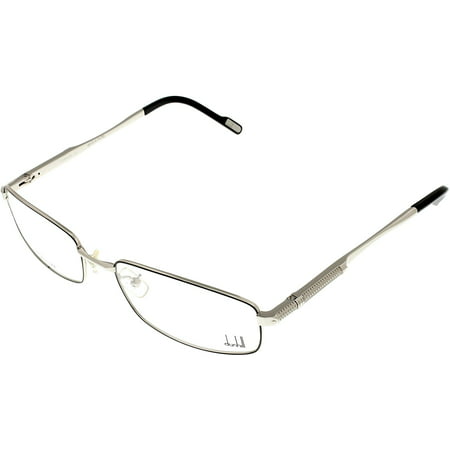 Dunhill Prescription Eyeglasses Frame Unisex DU125 01A Silver Palladium Titanium
