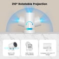 thumbnail image 4 of Proyector portátil Electric Focus HY300 PLUS 4K Android 11, 4 of 7