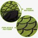 thumbnail image 5 of Leggings elegantes y sexys de escamas de pez para mujer (XL, verde), 5 of 6