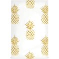 thumbnail image 2 of Kitchen Towels Golden Pineapples Pattern Pattern Cleaning Towel Absorbent Hand Towels Tea Towels for Home Restaurant Dish Clean 28" x 18", 6PCS, 2 of 7