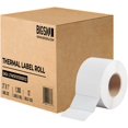 thumbnail image 1 of [12 Big Rolls, 1,300/Roll] 3" x 1" Direct Thermal Compatible Labels(not for dymo) - Premium Resolution & Adhesive, 1 of 5