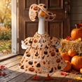 thumbnail image 2 of YuanGuangQ Thanksgiving Fall Maple Goose Outfit Goose Clothes for 23 in Cement or Plastic Geese Costume Dress for Yard Lawn Outdoor Garden Duck Statue Autumn Party Holiday Decor, 2 of 7