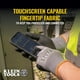 thumbnail image 3 of Guantes de trabajo Klein Tools 60584 resistentes al corte con nitrilo, talla M, 3 of 9